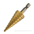 3PCS Inch Hex HSS Step Drill